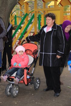В Суворовском районе открылась новая детская площадка