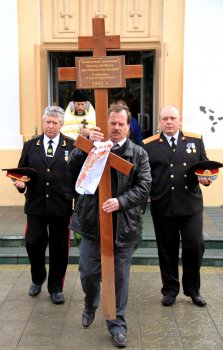 Церемония перезахоронения останков солдат Великой Отечественной