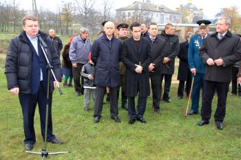 Церемония перезахоронения останков солдат Великой Отечественной
