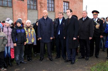Церемония перезахоронения останков солдат Великой Отечественной