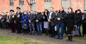 Церемония перезахоронения останков солдат Великой Отечественной