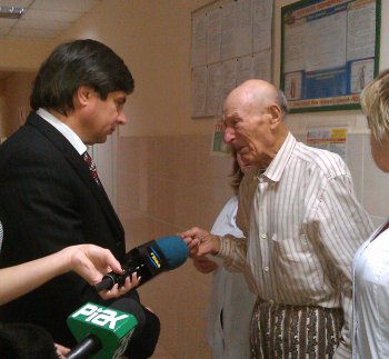 Начальник горздрава чуть не попал впросак в присутствии журналистов
