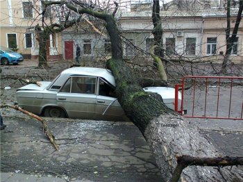 Непогода в Одессе