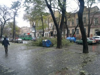 Непогода в Одессе