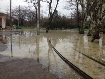 Лузановка: вода уходит, песок остается (фото)