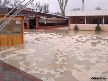 КП «Лузановка»  ликвидирует последствия стихии  за свой счет