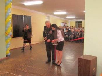 В одесской школе открылся очередной уголок боевой славы