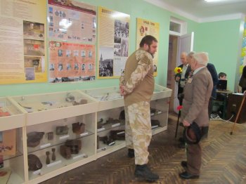 В одесской школе открылся очередной уголок боевой славы