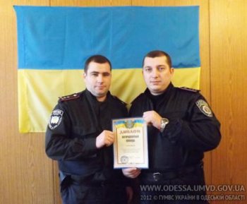 Определены лучшие стрелки среди одесских милиционеров