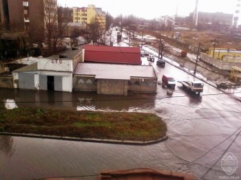 Пересыпь в воде