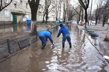 Стихия убирает старые деревья и продувает ливневку, коммунальщики пока рапортуют