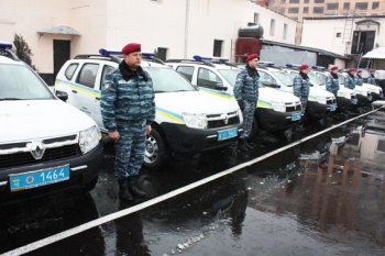 Одесский «Беркут» получил новые спецавтомобили (фото)