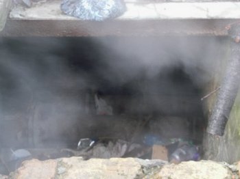 Ноу–хау по-одесски: батареи в квартирах еле теплые, зато на улице парная