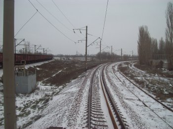 Въезд в Одессу расчищен