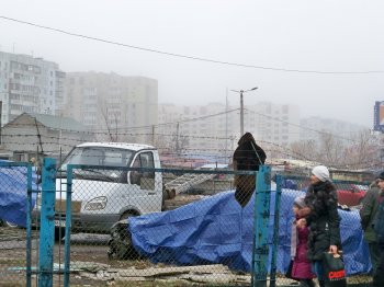 В Одессе снесли очередную автостоянку (фото)
