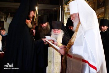 Митрополит Агафангел совершил монашеский постриг в Свято-Успенском Одесском мужском монастыре