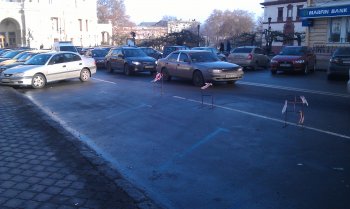 В Одессе процветают незаконные парковки (фото)