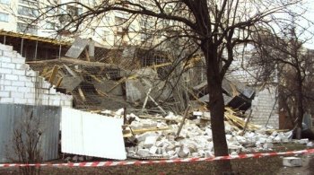 Одесский Госгорпромнадзор вышел на расследование причин обрушения на строительстве магазина