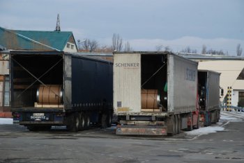 В  Измаильский порт пришел румынский металлопрокат
