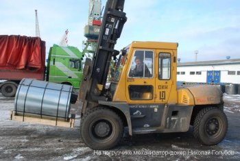 В  Измаильский порт пришел румынский металлопрокат