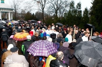 В праздник Богоявления одесситы молились вместе с владыкой Агафангелом