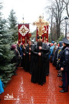 В праздник Богоявления одесситы молились вместе с владыкой Агафангелом