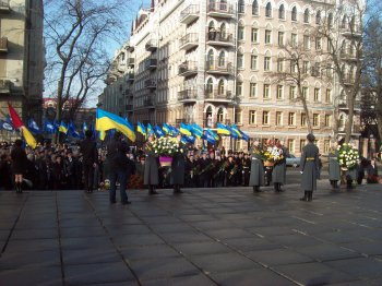 День Соборности в Одессе. Официальная часть