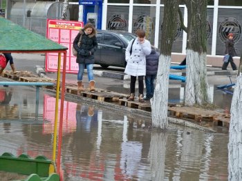 Очередной потоп на поселке Котовского
