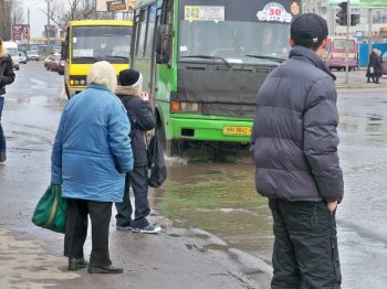 Очередной потоп на поселке Котовского