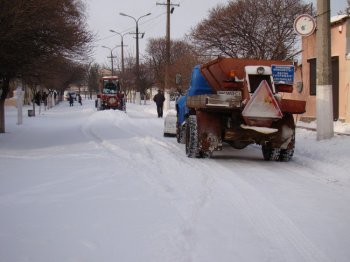 В Белгороде-Днестровском штраф за неубранный снег от 340 до 1700 грн