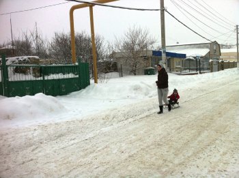 Одесский пригород: если на улицах асфальт – трактор будет, если его нет – выгребайтесь из снега сами