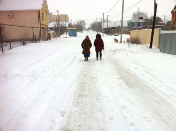 Одесский пригород: если на улицах асфальт – трактор будет, если его нет – выгребайтесь из снега сами