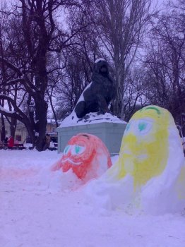 Успеет ли Одесса провести фестиваль снежных скульптур?