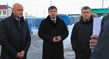 Строительство детской поликлиники застопорилось. Труханов разбирается
