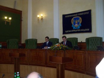 Министр МВД стал почетным доктором одесского вуза