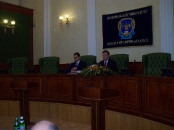 Министр МВД стал почетным доктором одесского вуза
