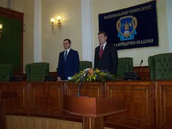 Министр МВД стал почетным доктором одесского вуза