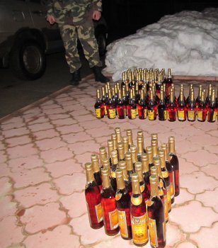 На Кучурганском лимане выловили контрабандиста