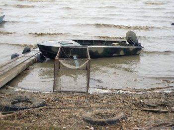 На Днестровском лимане задержан рыбак с незаконными 110 кг рыбы