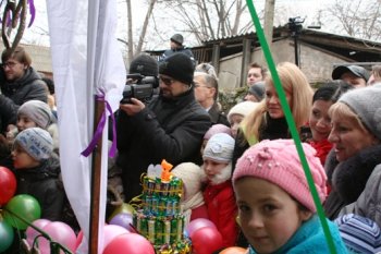 В Одессе бракосочетали тигров-молодоженов