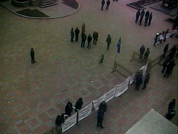 Митингующие одесситы расходятся с Думской площади