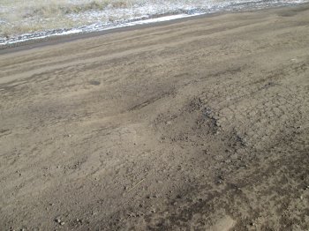 По дорогам юга Одесской области лучше ездить на тракторе, или танке (фото)