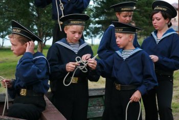 Одесские школьники пошли во флот
