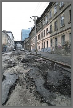 Деволановский спуск: «Канава» оправдывает свое название (фото)