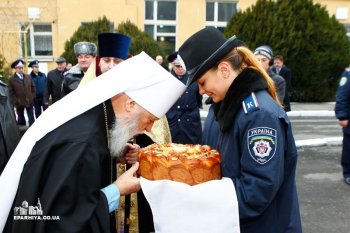 Митрополит Агафангел освятил часовню в честь святого Иоанна Воина при Госуниверситете внутренних дел