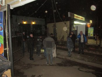 В Одессе арендодатель и арендатор не поделили ворота (фото)
