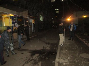 В Одессе арендодатель и арендатор не поделили ворота (фото)