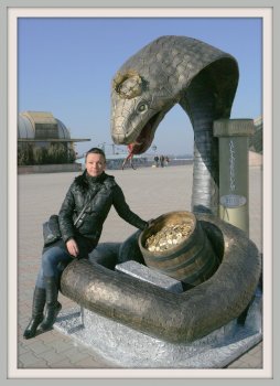 На морвокзале нашли змею