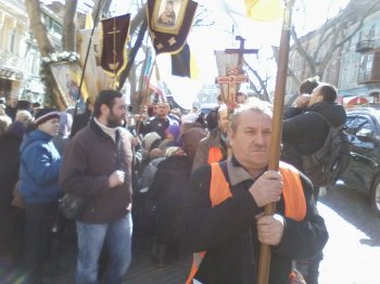 В Одессе прошел многотысячный Крестный ход, приуроченный к 400-летию Дома Романовых