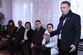 Одесские регионалы поздравили женщин «Общества инвалидов Суворовского района»